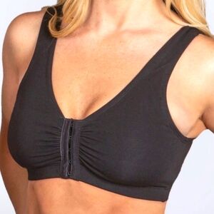 Set of 2 - Size 38 Cotton Sports Bra with Hook and Eye - Style T-350